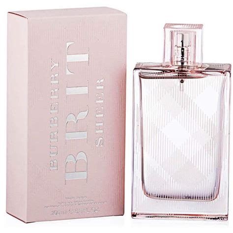 burberry brit sheer for her edt|burberry brit sheer fragrantica.